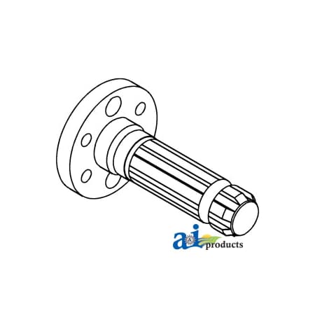 A & I Products Shaft, PTO (540 RPM) 4.5" x4.8" x8.2" A-AT20094
